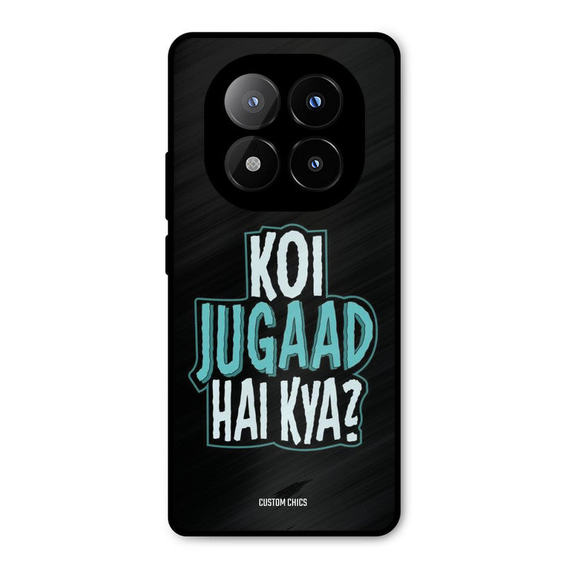 Jugaad Hai Kya Redmi Note 14 Pro Plus 5G Mobile Back Cover - Typography PrintShield Case