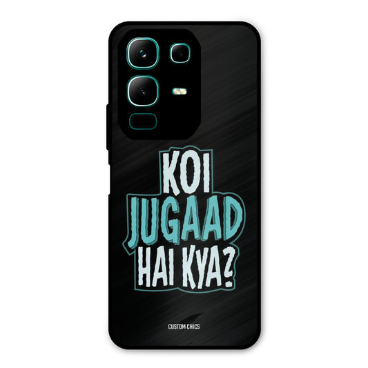 Jugaad Hai Kya Infinix Note 50x Mobile Back Cover - Typography PrintShield Case