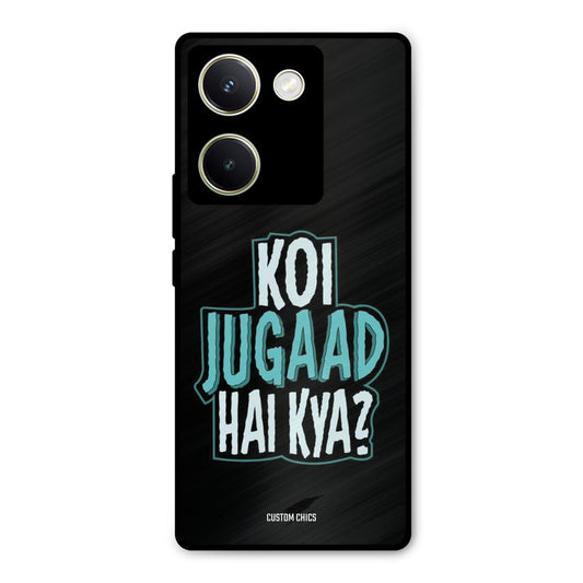 Jugaad Hai Kya Vivo Y200 Pro Mobile Back Cover - Typography PrintShield Case