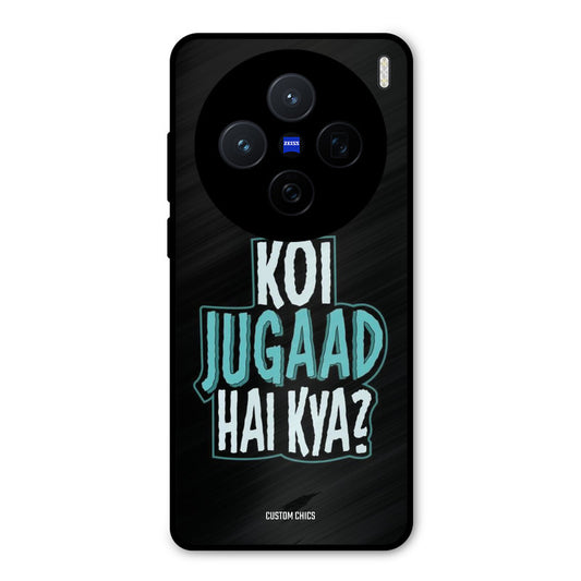 Jugaad Hai Kya Vivo X200 Mobile Back Cover - Typography PrintShield Case