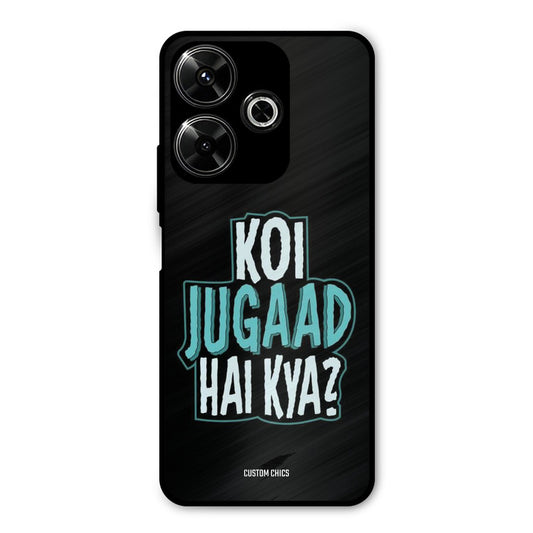 Jugaad Hai Kya Redmi 13 5G Mobile Back Cover - Typography PrintShield Case
