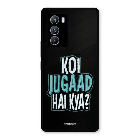 Jugaad Hai Kya iQOO 9SE Mobile Back Cover - Typography PrintShield Case