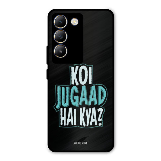 Jugaad Hai Kya Vivo Y200e Mobile Back Cover - Typography PrintShield Case