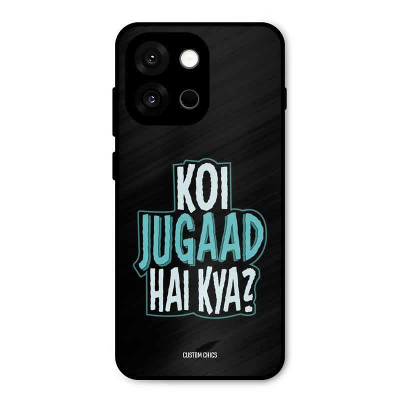 Jugaad Hai Kya Oneplus 13s Mobile Back Cover - Typography PrintShield Case