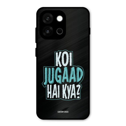 Jugaad Hai Kya Oneplus 13s Mobile Back Cover - Typography PrintShield Case