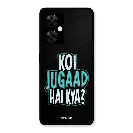 Jugaad Hai Kya OnePlus Nord CE 3 Lite Mobile Back Cover - Typography PrintShield Case