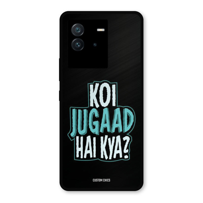 Jugaad Hai Kya iQoo Neo 6 Mobile Back Cover - Typography PrintShield Case