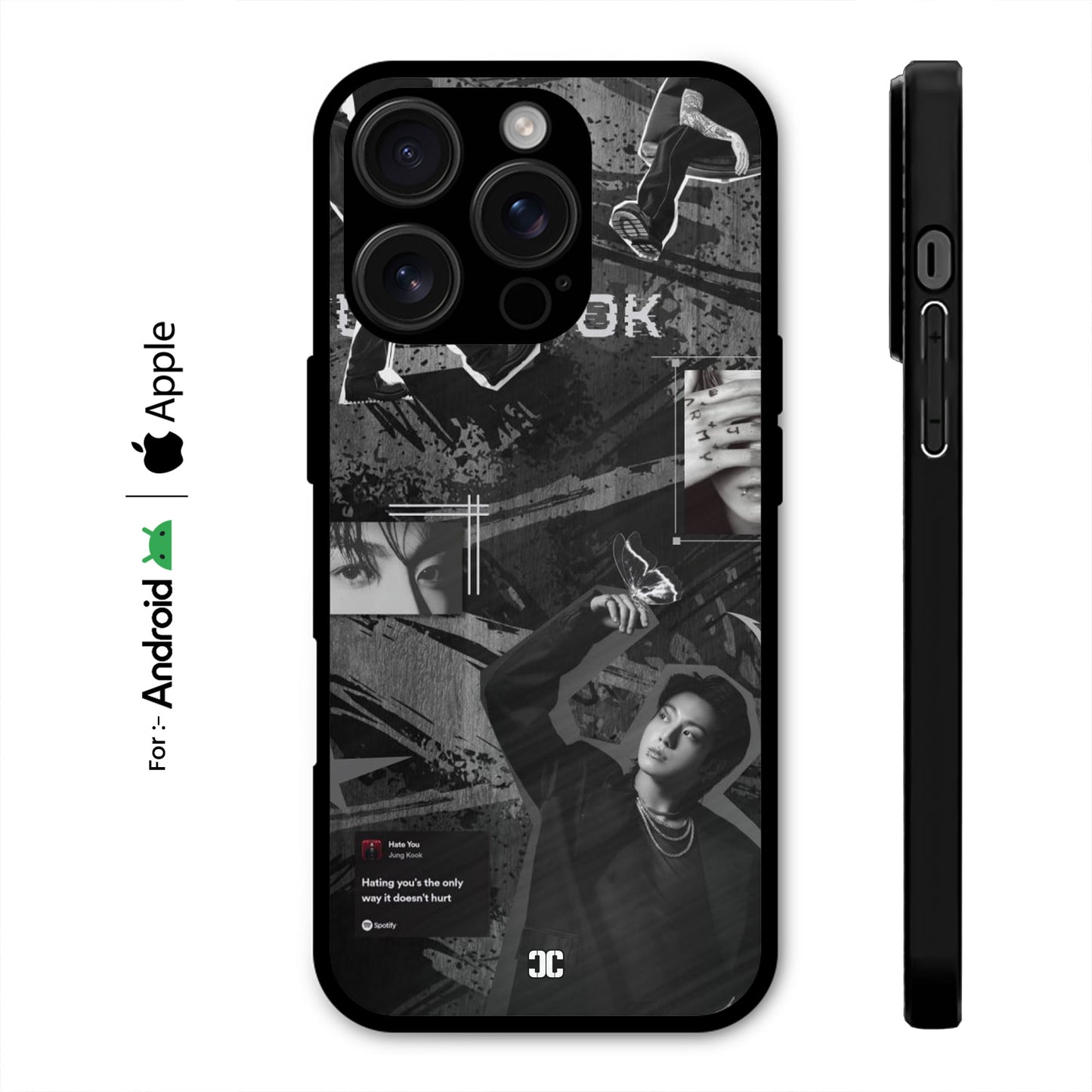Jugkook Collage Case – Premium PrintShield Mobile Cover