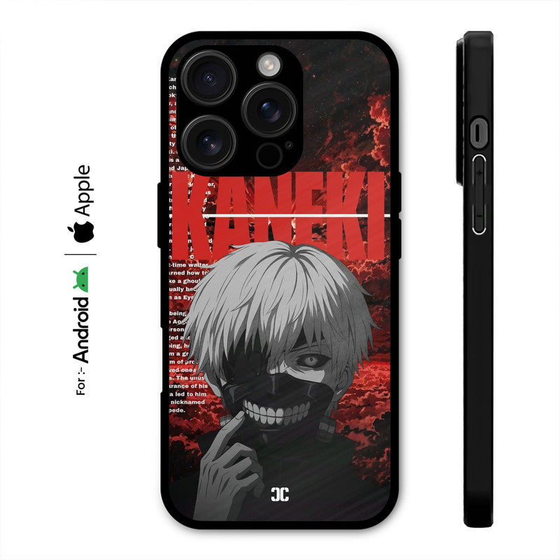 Kaneki Typo Case – Premium PrintShield Mobile Cover