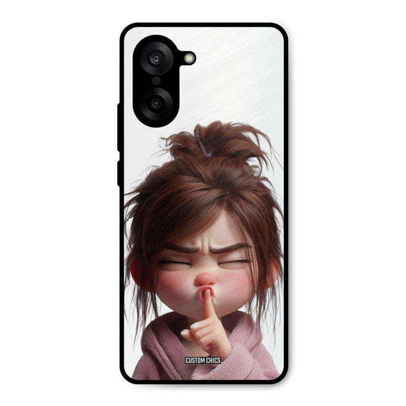 Keep Quite Oneplus Nord CE5 Mobile Back Cover - Cute PrintShield Case