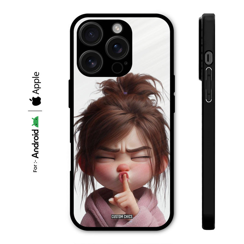 Keep Quite Case – Premium PrintShield Mobile Cover