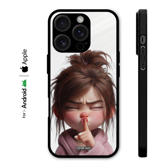 Keep Quite Case – Premium PrintShield Mobile Cover