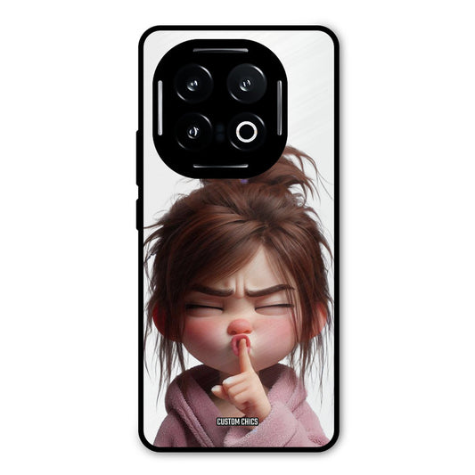 Keep Quite iQOO 13 Mobile Back Cover - Cute PrintShield Case