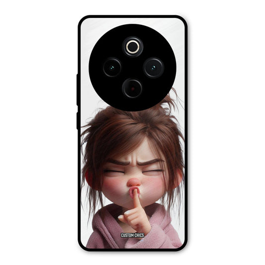 Keep Quite iQoo Z10 Mobile Back Cover - Cute PrintShield Case