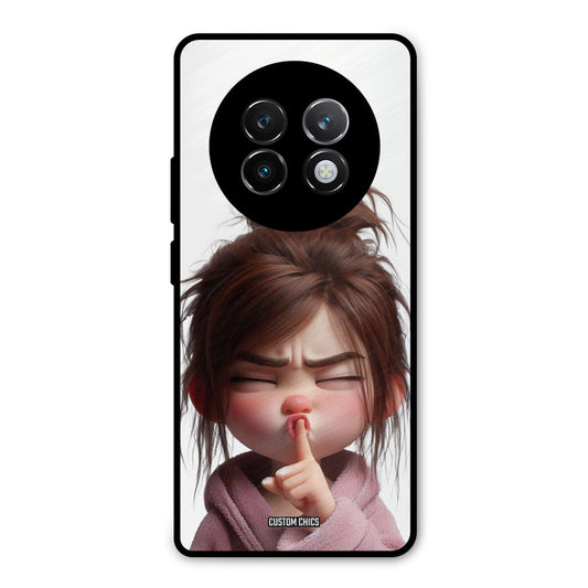 Keep Quite Realme 13 Plus Mobile Back Cover - Cute PrintShield Case