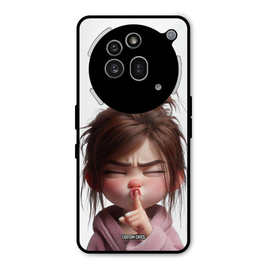 Keep Quite Nothing Phone 3A Pro Mobile Back Cover - Cute PrintShield Case