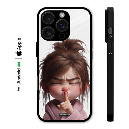 Keep Quite Case – Premium PrintShield Mobile Cover