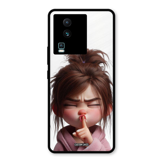 Keep Quite IQOO Neo 7 Pro Mobile Back Cover - Cute PrintShield Case
