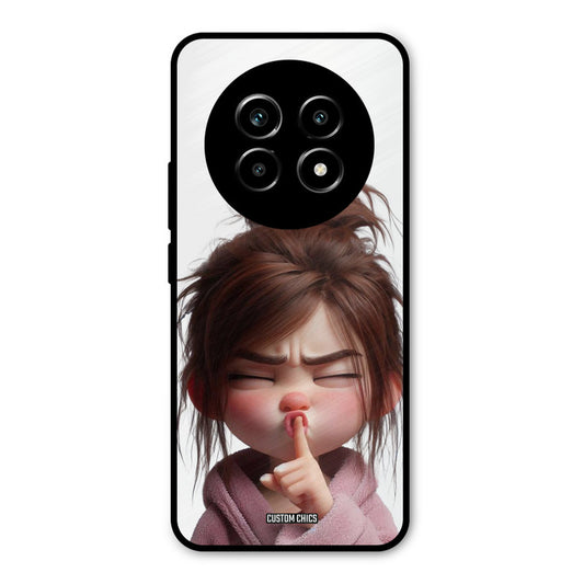 Keep Quite Realme 13 Pro Mobile Back Cover - Cute PrintShield Case