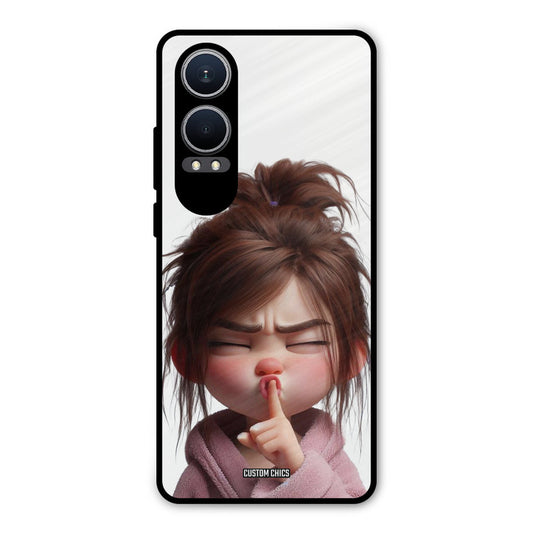 Keep Quite Oneplus Nord CE4 Lite Mobile Back Cover - Cute PrintShield Case