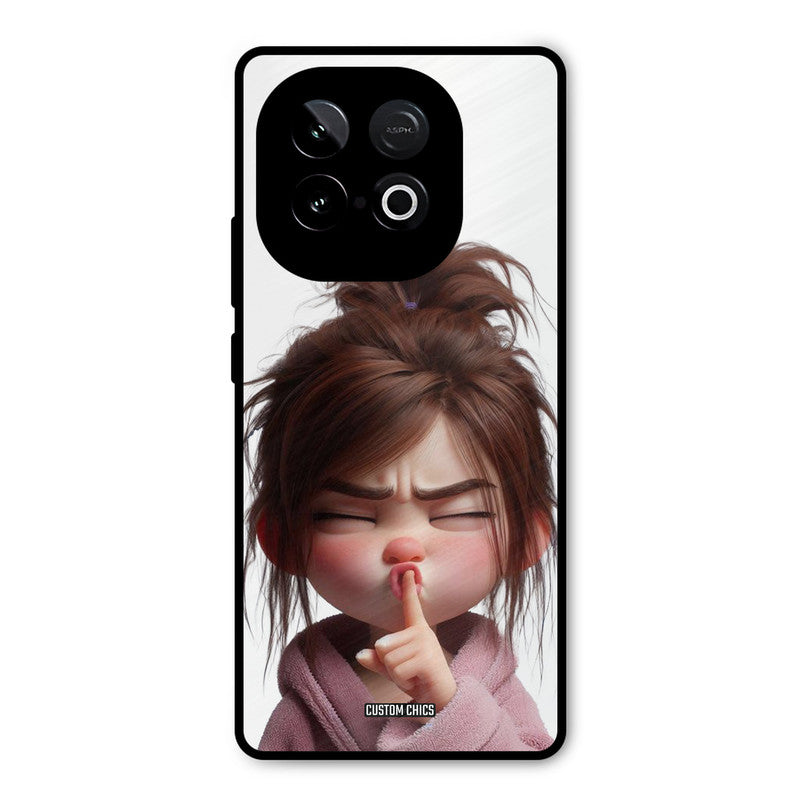 Keep Quite iQOO Neo 10 Mobile Back Cover - Cute PrintShield Case