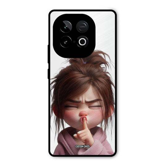 Keep Quite iQOO Neo 10 Mobile Back Cover - Cute PrintShield Case