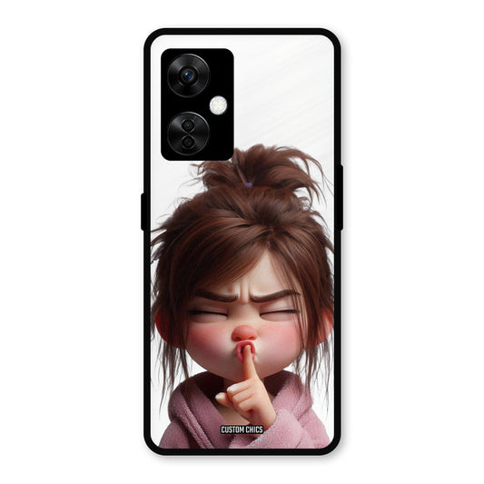 Keep Quite OnePlus Nord CE 3 Lite Mobile Back Cover - Cute PrintShield Case