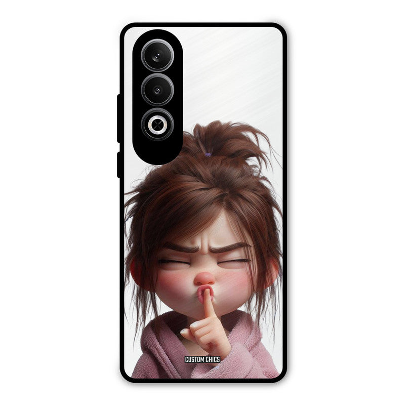 Keep Quite OnePlus Nord CE4 Mobile Back Cover - Cute PrintShield Case