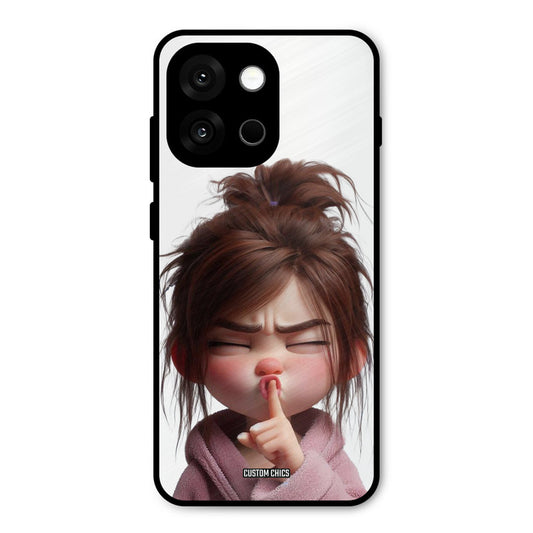 Keep Quite Oneplus 13s Mobile Back Cover - Cute PrintShield Case
