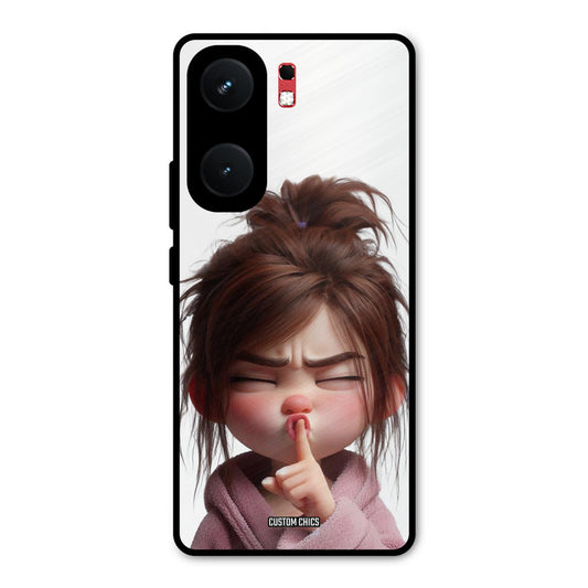 Keep Quite iQOO Neo 9 Pro Mobile Back Cover - Cute PrintShield Case