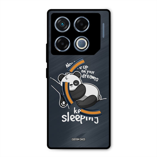 Keep Sleeping Infinix GT 20 Pro Mobile Back Cover - Typography PrintShield Case