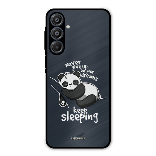 Keep Sleeping Samsung Galaxy A16 5G Mobile Back Cover - Typography PrintShield Case