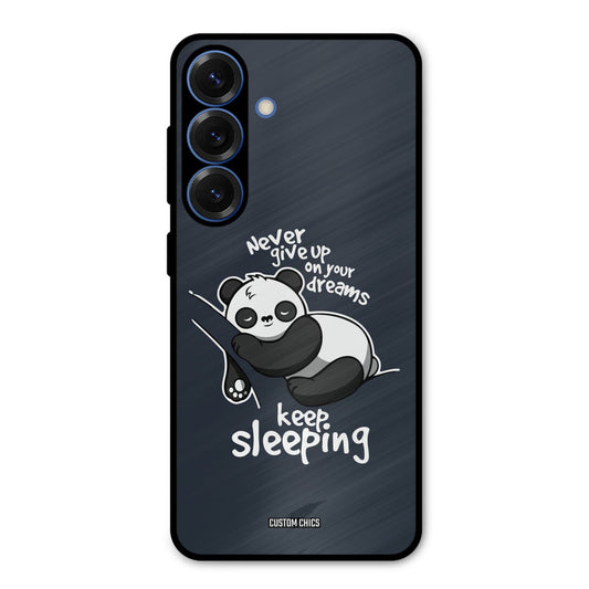 Keep Sleeping Samsung Galaxy S25 Mobile Back Cover - Typography PrintShield Case