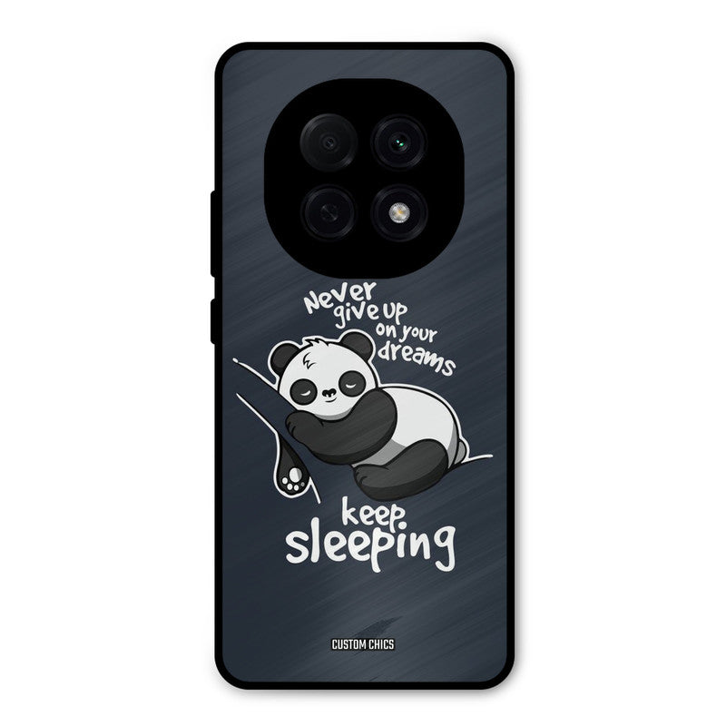 Keep Sleeping Oppo F29 Pro Mobile Back Cover - Typography PrintShield Case
