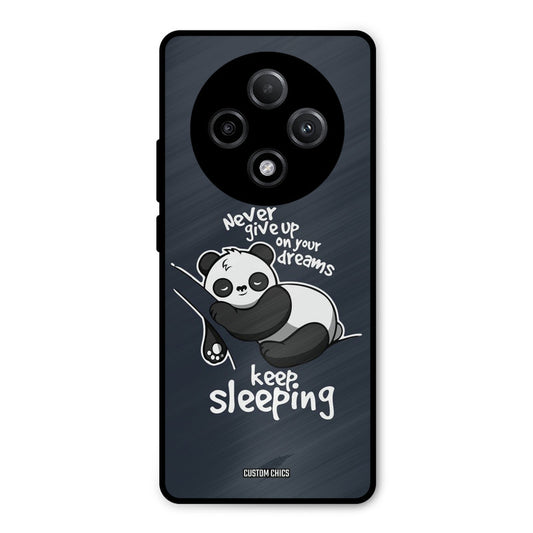 Keep Sleeping Oppo F27 Pro Plus 5G Mobile Back Cover - Typography PrintShield Case