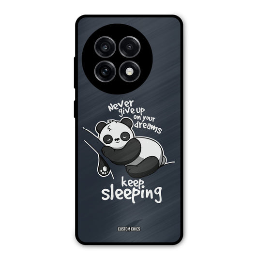 Keep Sleeping OnePlus 13R Mobile Back Cover - Typography PrintShield Case