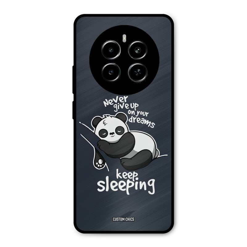 Keep Sleeping Realme P1 5G Mobile Back Cover - Typography PrintShield Case