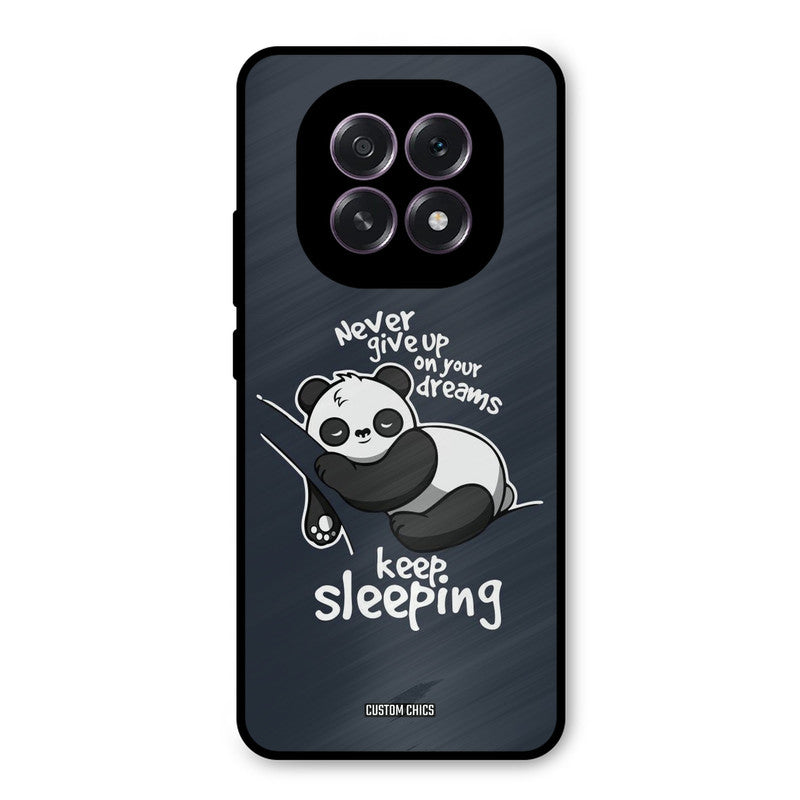 Keep Sleeping Oppo F29 Mobile Back Cover - Typography PrintShield Case