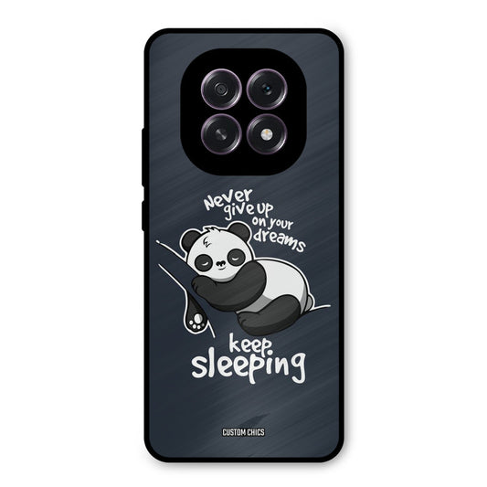 Keep Sleeping Oppo F29 Mobile Back Cover - Typography PrintShield Case