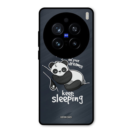Keep Sleeping Vivo X200 Pro Mobile Back Cover - Typography PrintShield Case