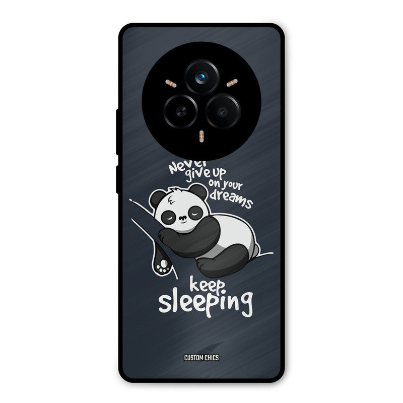 Keep Sleeping Realme 14 Pro Mobile Back Cover - Typography PrintShield Case