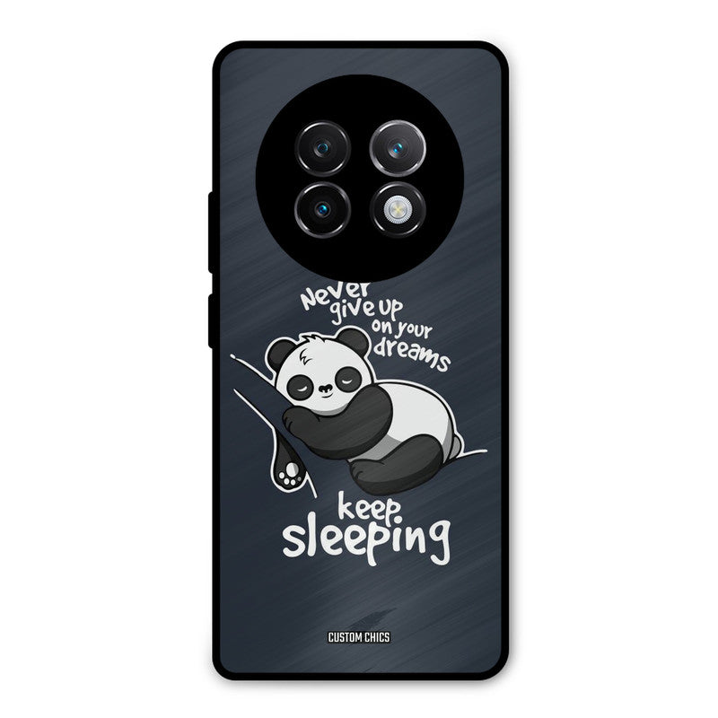 Keep Sleeping Realme 13 Plus Mobile Back Cover - Typography PrintShield Case