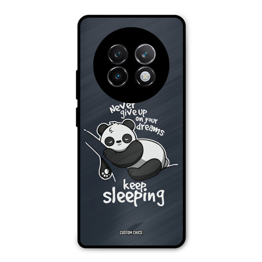 Keep Sleeping Realme 13 Plus Mobile Back Cover - Typography PrintShield Case