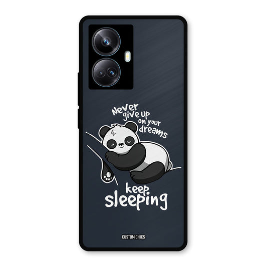 Keep Sleeping Realme 10 Pro Plus Mobile Back Cover - Typography PrintShield Case