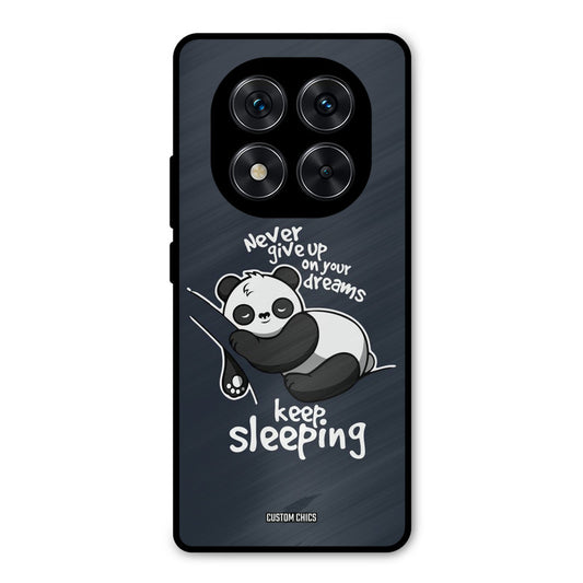 Keep Sleeping Redmi Note 14 Pro Mobile Back Cover - Typography PrintShield Case