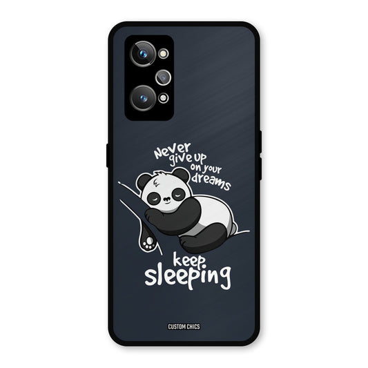 Keep Sleeping Realme GT Neo 2 Mobile Back Cover - Typography PrintShield Case
