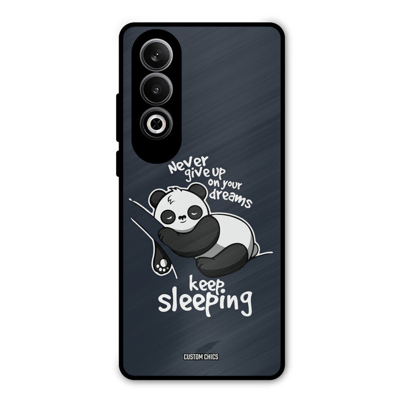 Keep Sleeping OnePlus Nord CE4 Mobile Back Cover - Typography PrintShield Case