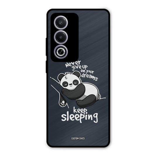 Keep Sleeping Oppo A3 Pro Mobile Back Cover - Typography PrintShield Case