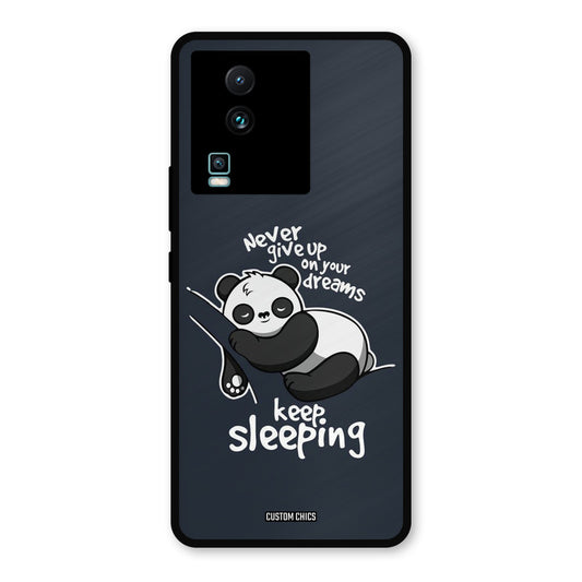 Keep Sleeping IQOO Neo 7 Pro Mobile Back Cover - Typography PrintShield Case