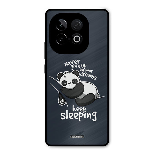 Keep Sleeping iQOO Neo 10 Mobile Back Cover - Typography PrintShield Case